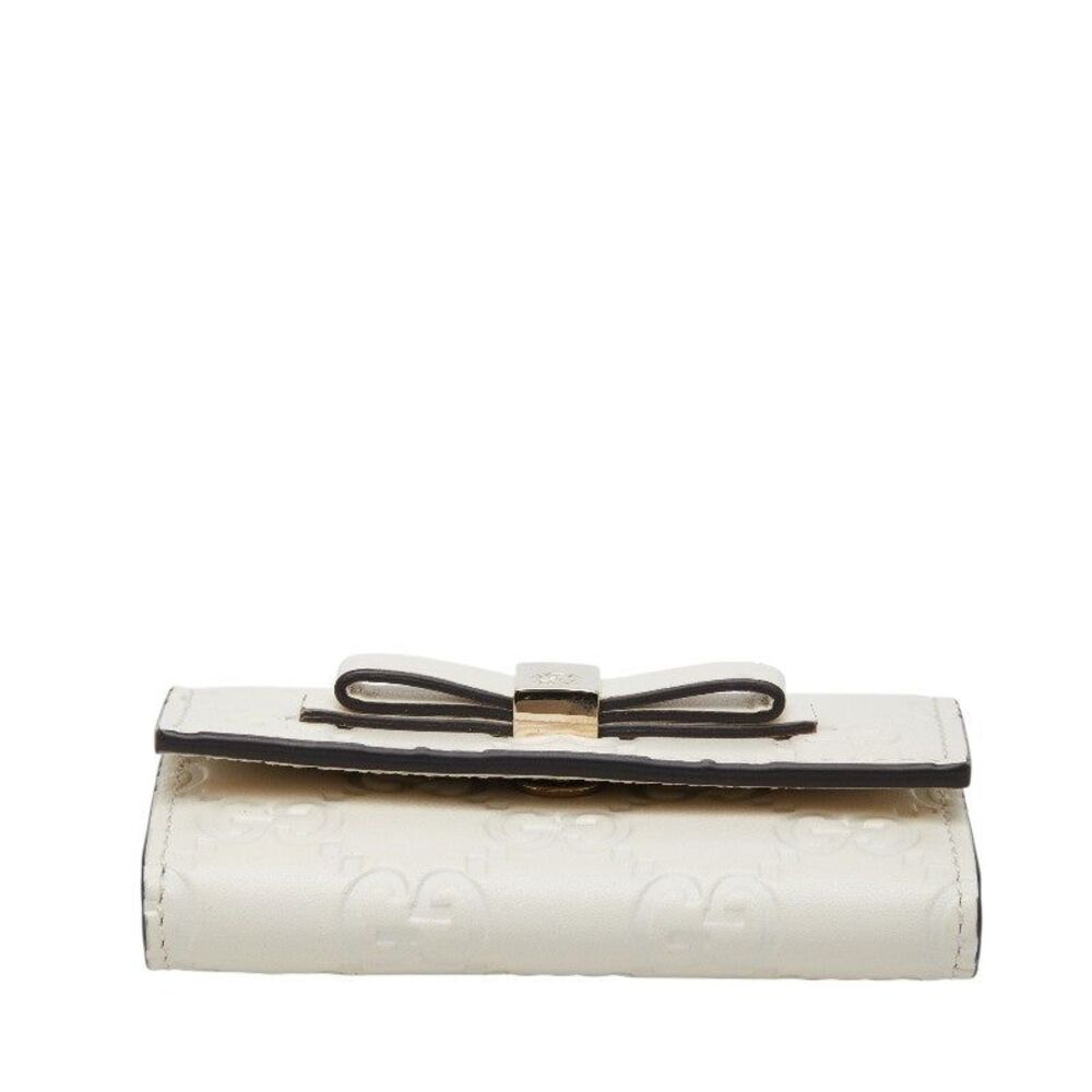 Gucci Guccissima Ribbon Key Case - Picture 3 of 9